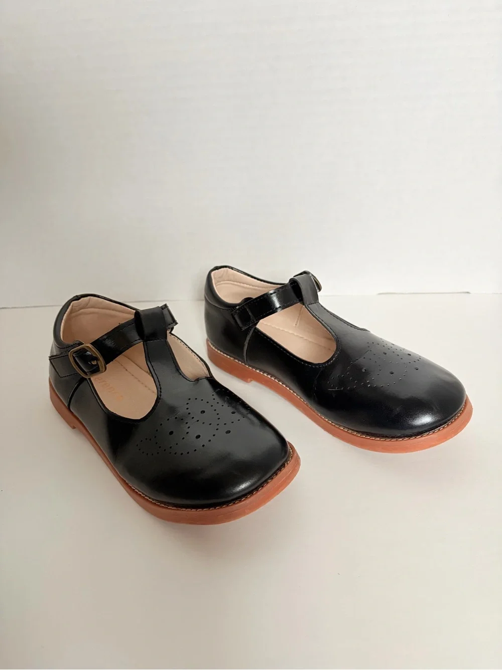 Mary Jane Dress Shoes School Uniform Round Toe Classic Black Girls Kids Size 1